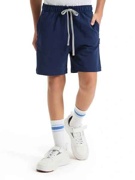 ORGANOMICA Cotton Шорты для мальчика, цвет темно-синий, фото 2