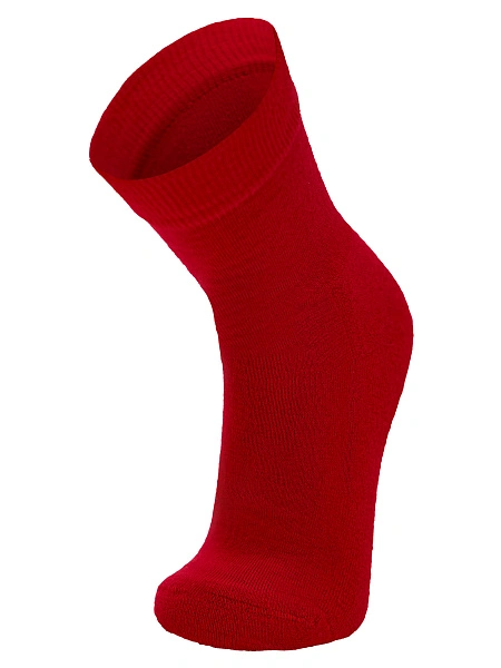 Термоноски детские шерстяные серии SOFT MERINO WOOL, цвет красный, фото 2