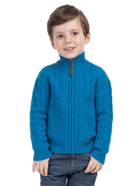 Кофта на молнии Super Fine Merino Wool, фото 1