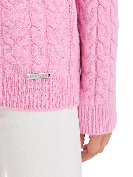 Кофта на молнии Super Fine Merino Wool для девочек, фото 4