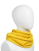 Теплый снуд из шерсти мериносов Желтый