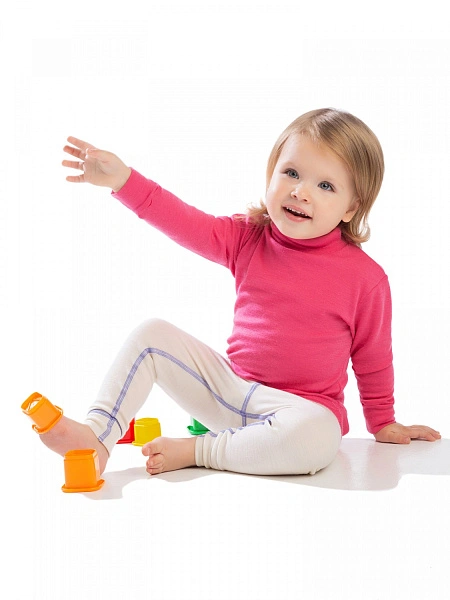 Термоводолазка детская серии SOFT CITY STYLE, цвет розовый, фото 1