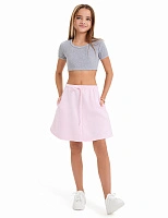 Юбка для девочки ORGANOMICA Cotton Нежно-розовый