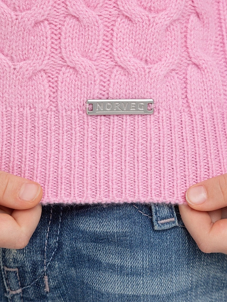 Кофта на молнии Super Fine Merino Wool для девочек, фото 6