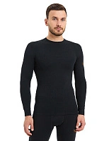 Термофуфайка мужская (футболка) для охоты и рыбалки серии HUNTER Черный