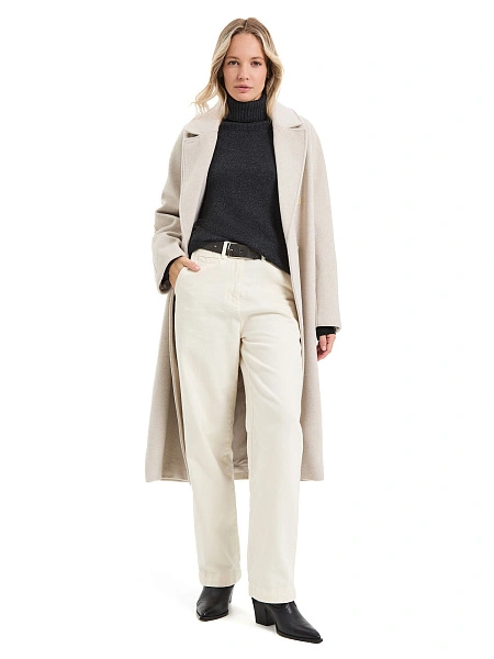 Свитер женский Cashmere&Merino blend oversize, цвет антрацит, фото 5