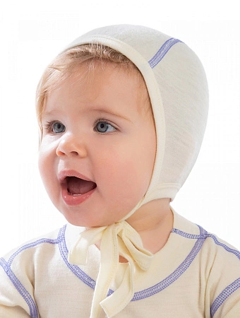 Термочепчик детский серии SOFT, цвет молочный, фото 1