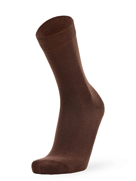Термоноски женские серии SOFT MERINO WOOL, цвет коричневый, фото 2