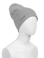 Шапка из 100% шерсти мериносов Серый