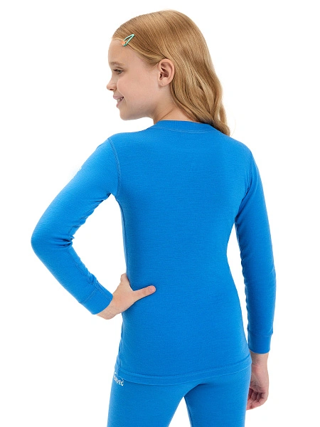 Термофутболка детская для девочек серии SOFT. Знак Woolmark, фото 3