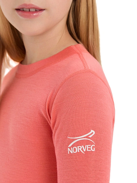 SOFT Комплект термобелья для девочек, цвет коралловый, фото 6