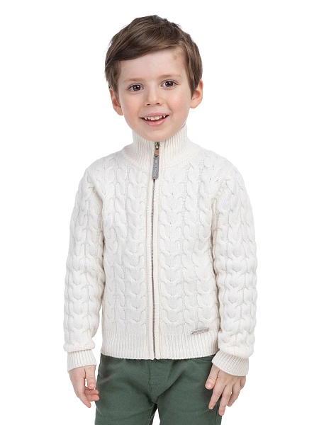 Кофта на молнии Super Fine Merino Wool, фото 1