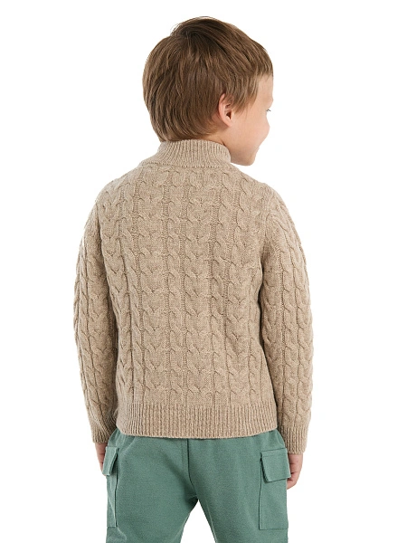 Кофта на молнии Super Fine Merino Wool, фото 2