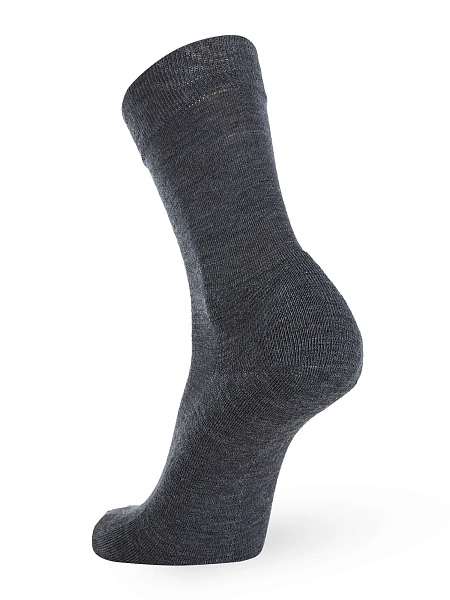 Термоноски женские серии SOFT MERINO WOOL, цвет антрацит, фото 3