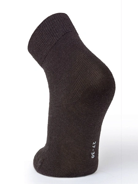 Термоноски детские шерстяные серии MERINO WOOL, цвет коричневый, фото 3