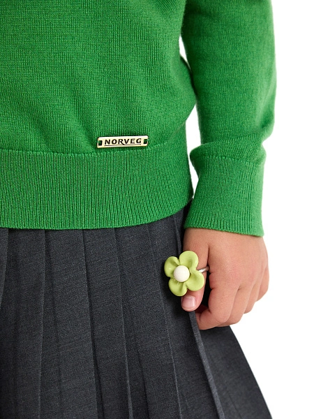 Шерстяной свитер Cash Touch для девочек, фото 4