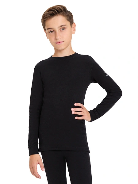 SOFT Комплект термобелья для мальчиков-подростков, цвет черный, фото 3