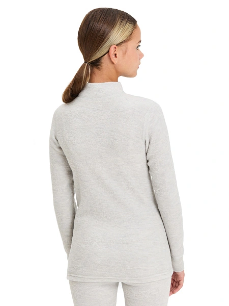 Термобелье фуфайка для девочек - подростков серии "-60°C", цвет жемчуг, фото 2