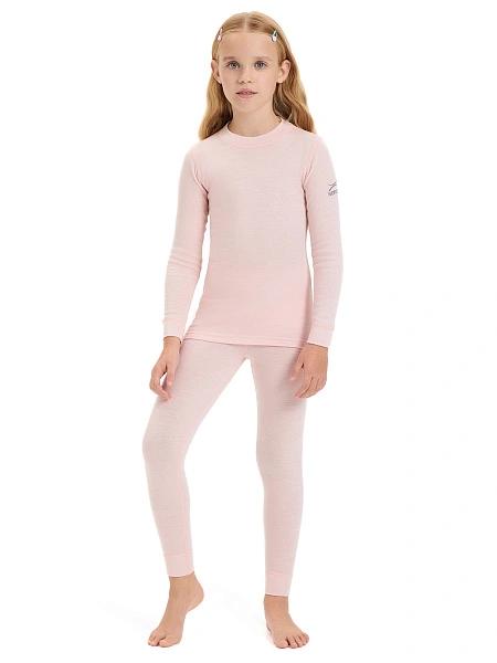 Термофутболка детская для девочек серии SOFT. Знак Woolmark, фото 2