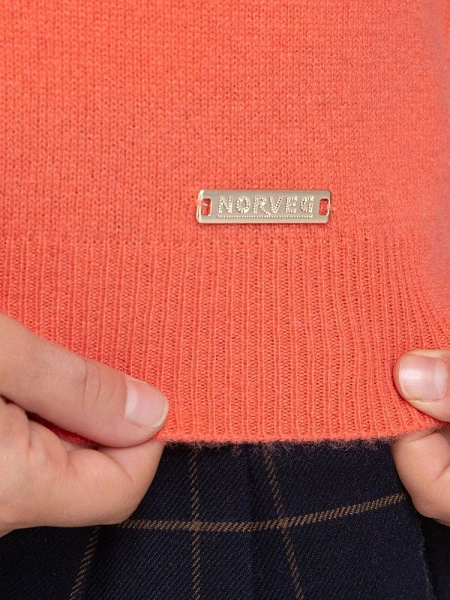 Свитер Cashmere детский с высоким воротом, фото 6