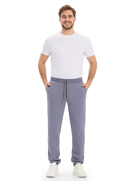 Джоггеры мужские серии Cotton, цвет серый, фото 1
