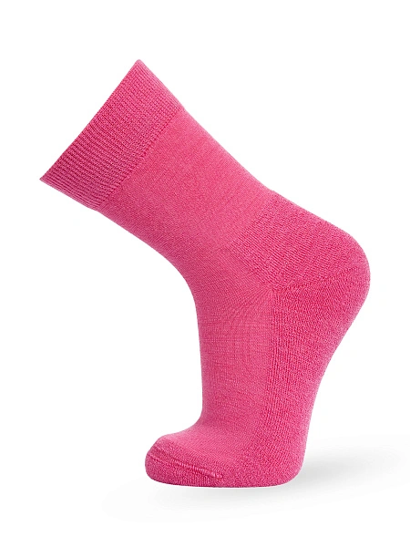 Термоноски детские шерстяные серии SOFT MERINO WOOL, цвет розовый, фото 1