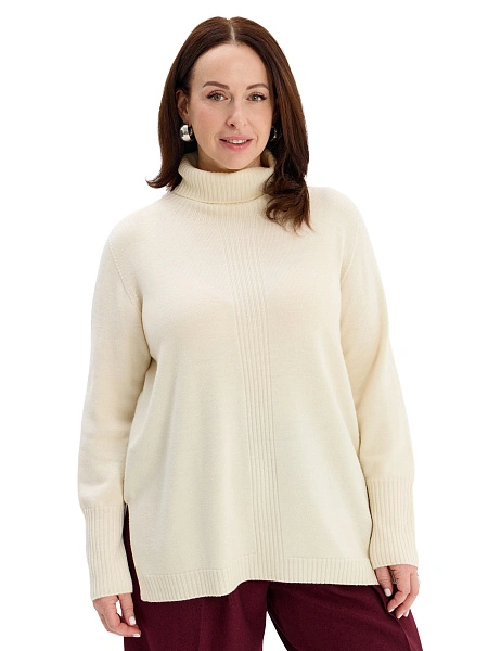 Merino Base Свитер oversize, цвет молочный, фото 1