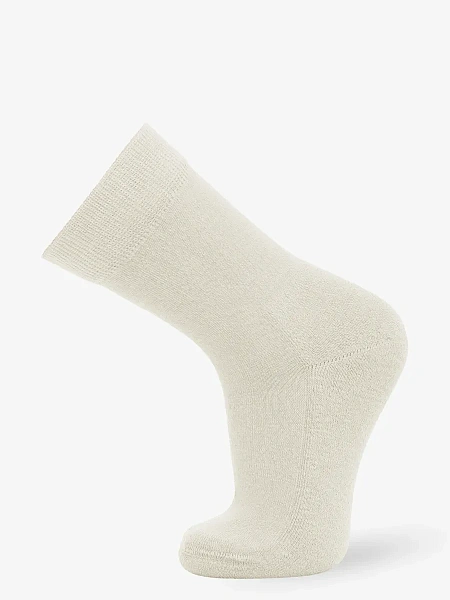Термоноски детские шерстяные серии SOFT MERINO WOOL, цвет белый, фото 1