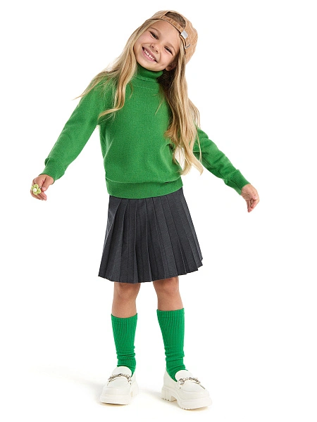 Шерстяной свитер Cash Touch для девочек, фото 5