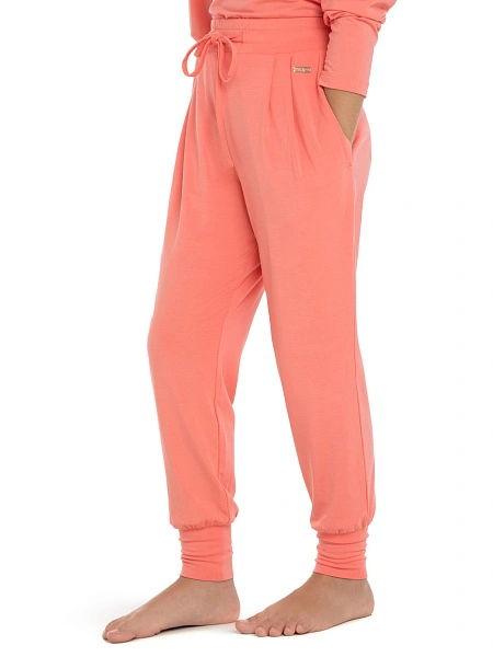 Джоггеры серии Bamboo для девочки-подростка, цвет коралловый, фото 3