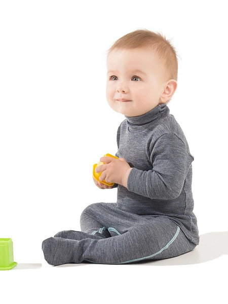 Ползунки детские серии SOFT, цвет серый, фото 3