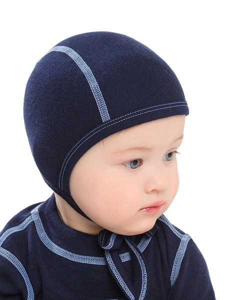 Термочепчик детский серии SOFT, цвет синий, фото 2