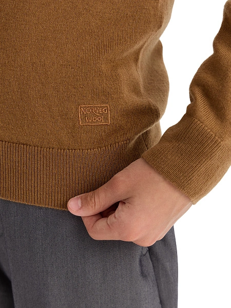 Джемпер CashTouch детский для мальчиков, цвет миндаль, фото 4