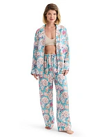 Костюм из шелка Принт Seashells