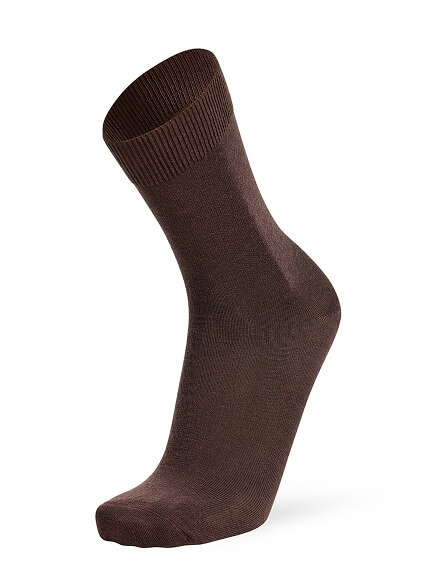 Носки женские из шерсти мериноса серии MERINO WOOL, цвет коричневый, фото 2