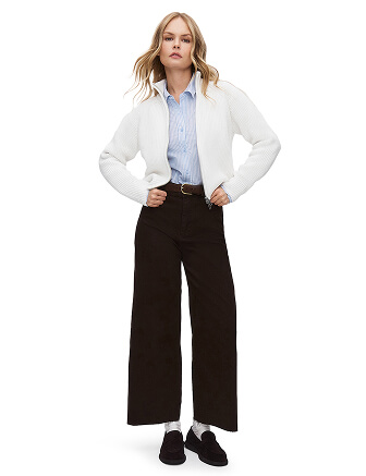 Кардиган на молнии, цвет молочный, фото 3