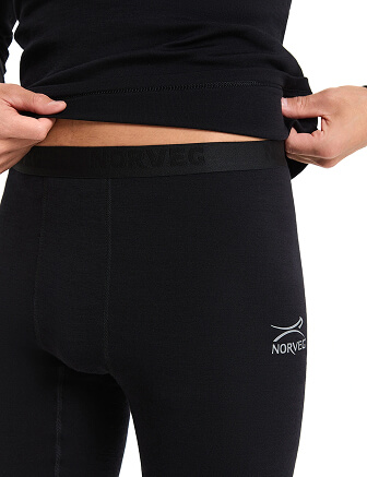 SOFT Комплект термобелья мужской, цвет черный, фото 3