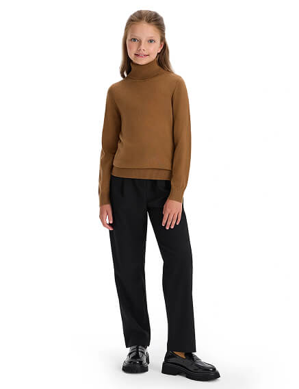 Шерстяной свитер Cash Touch для девочек, фото 3