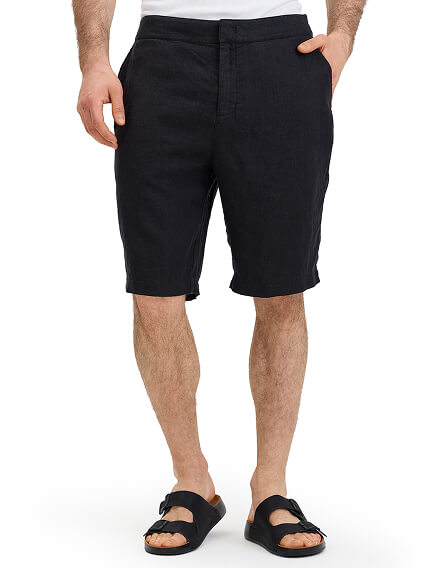 Шорты мужские casual, цвет черный, фото 2