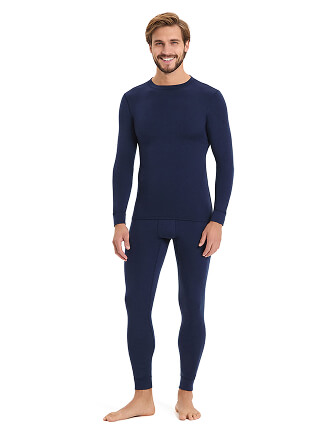 SOFT Комплект термобелья мужской, цвет синий, фото 1