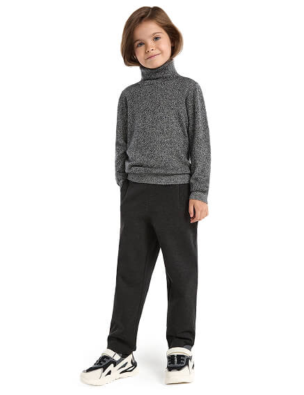 Шерстяной свитер Cash Touch для девочек, фото 2