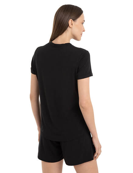 Футболка женская серии Bamboo, цвет черный, фото 2