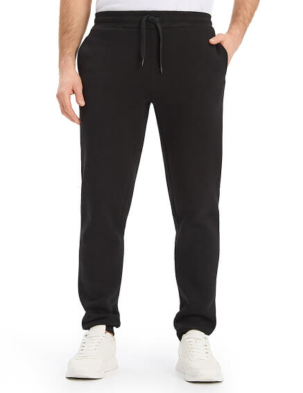 Джоггеры мужские серии Cotton, цвет черный, фото 2