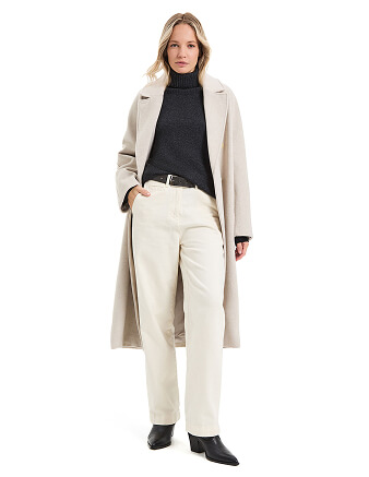 Свитер женский Cashmere&Merino blend oversize, цвет антрацит, фото 3