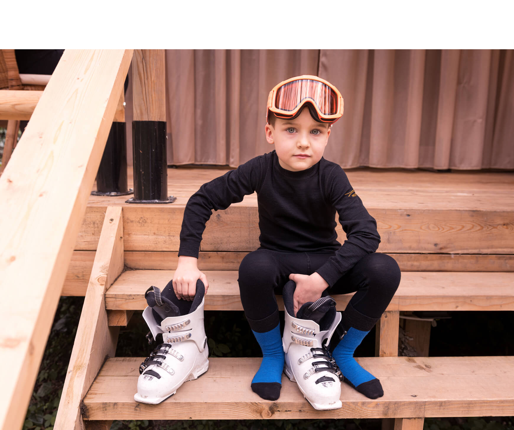 Как правильно носить детские термоноски