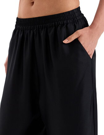 Брюки SILK женские прямые, цвет черный, фото 2