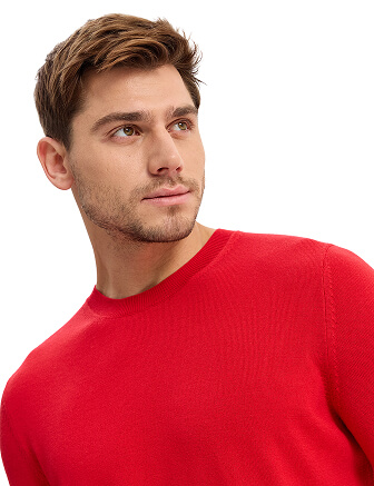 Джемпер Cash Touch, цвет алый, фото 2