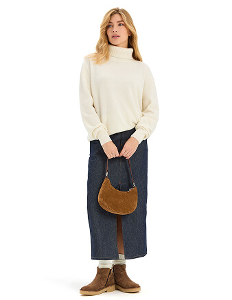 Свитер Merino Base из шерсти, цвет молочный, фото 3