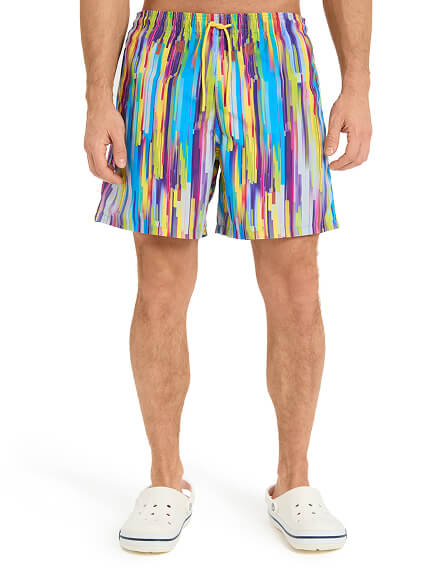 Шорты плавательные, цвет желтый, фото 2