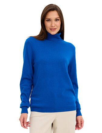 Водолазка женская Cash Touch, цвет синий ультрамарин, фото 1